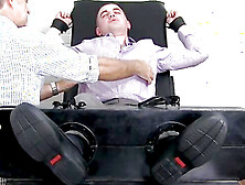 Travis Tickled Beyond His Limits - Travis