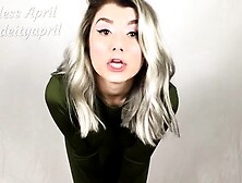 Goddess April - Cum Countdown And Joi With Goddess