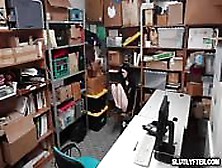 Ivy Aura The Shoplifter Gets Caught