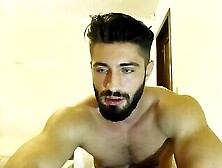 Sexy Romanian Muscular Hunk Solo Part 2