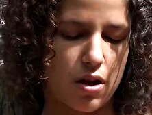 WILD THROES OF DESIRE Blonde Cyclone Unleashes Feral Lust in the Woods!