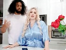 Big surprise to my busty step mom during mothers day