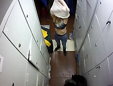 Spy in russian KFC locker room 10