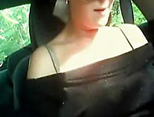 Girl Fucks Her Car Outdoors