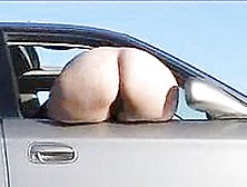 Mooning out of the car
