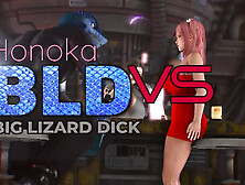 Honoka Vs Bld Ii (Big Lizard Dick)& Bonus By 26Regionsfm Animation With Sound 3D Hentai Porn Sfm