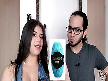 Porn Actress Selena Vega Shows You A Male Sex Toy To Masturbate