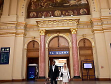 Charming Scorned Wifey Sladyen Skaya Films An Inter-racial DP Threesome GP3167