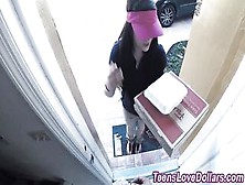 Real delivery teen goo