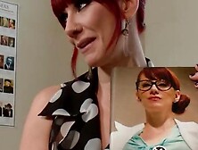 Redhead Whips And Fucks Bound Lesbian