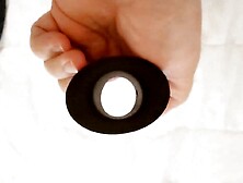 Sexually excited finnish faggot cumming on his daybed out of jerking.