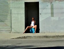 Public bikini flash 03