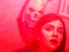 Teenie bitch Vikki Ray playing with magic and was slammed hard in anal by a Demon FLX001P01