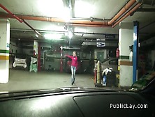 Dude Fucks Blonde Babe In Repair Shop Pov