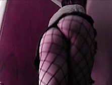 Fishnets N Skirts Pawg Tease