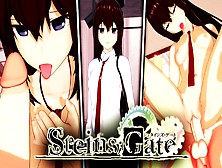 Makise Kurisu Asian Cartoon Steins Gate