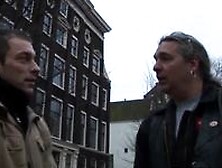 Real Amsterdam Hooker Handling Cum Load From Tourist