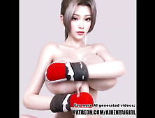 Fatal Fury Mai Shiranui Cosplay Titjob Uncensored Hentai Ai Generated