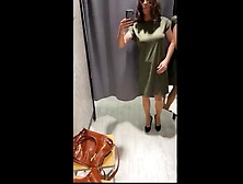 Crossdresser Buys Clothes,  Lives In Dressing Room