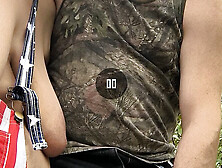 Redneck Lapdance in the Woods Got This Big Dick Redneck Paying Her Good