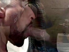 Muscle Hunks Sean Mayger And Drew Dixion Fucked Raw In Public Restrooms