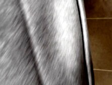 Cold sex on balcony in January