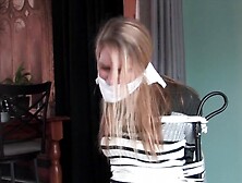 Blonde In Bondage Chloroed Over And Over