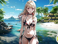 Marin Kitagawa Hentai Jerk Off Instructions Challenge - AI