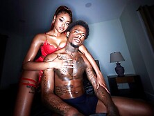 Damion Dayski and Destiny Mira are enjoying hard black sex