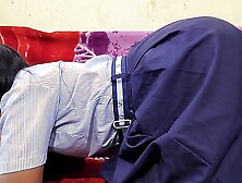 If the lady studying tuition did not do her homework,  then the bitch was forcibly banged