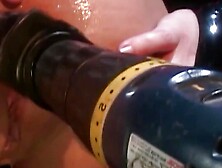 Two Super and Incredible Lesbian Friends in Hardcore Action with Their Sweet Sex Toys