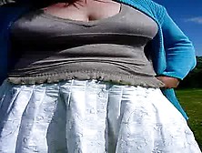 Janeymarish - Janeymarish Flashes Her Knickers In The Park !!. Mp