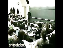 Professor Smashes Student Laptop During Class