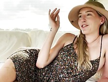 Ersties  Florida Girl Gets Off on a Bench