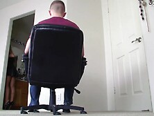 Femdom Chair Tied Man