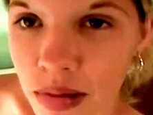 BLONDE EXPLOSION Sunshine Gobbles Massive Dick Like Its Her LAST THING ALIVE!