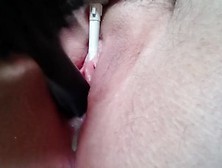 Teen Girl Fucks her Creamy Pussy to Orgasm with Hairbrush and Vibrating too - Pornhubcom. mp4