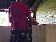 Outdoor fuck old abondoned ruins