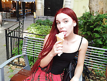 MEGAN MURKOVSKI PART ONE - TINY 18-YEAR-OLD NEWBIE MAN HANDLED by MIDDLE AGED PERVERT