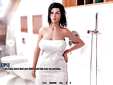 Horny Stepbro Accidently Walks Into His Busty Step Sister in the Shower - 3D Hentai Animated Porn - Life in Santa County