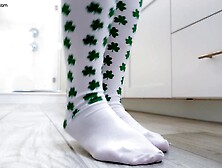 Big Cock Fills Jaime Jett With The Luck Of The Irish!