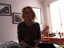 DTFsluts - LARGE NATURAL TITTIES GOLDEN-HAIRED DOXY ASHLEE GRAHAM AT HOME CUM SWALLOWING SEX TAPE