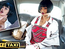Fake Taxi Super Fine French Student Seduces Taxi Driver for a Free Ride
