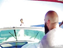 Chicas Loca - Wild Hard Fuck On A Boat With Tattooed Spanish Milf Gina Snake