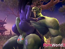 These Games Horny 3D Heroes Likes a Big Fat Cock