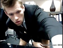 A Gay Office Jerk-Off