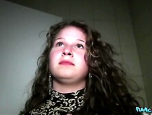 Public Agent - eighteen yrs old,  fertile,  her 1ST CREAMPIE,  this babe's mellow for breeding