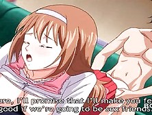 Anime doll gets round big tits squeezed while fucked