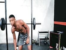 Black Guy Fucks His Gym Buddy In The Locker Room