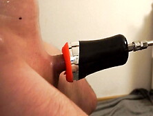 Edging Machine Milks Cock Slowly To Cum